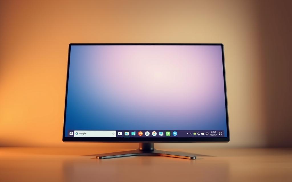 ChromeOS desktop operating system interface