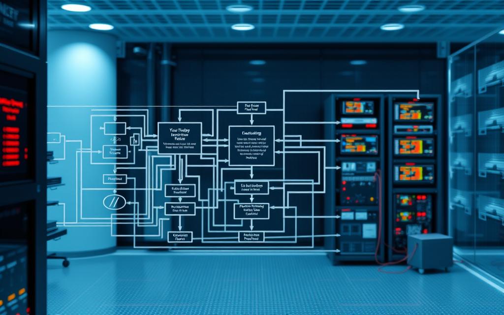 computer system integration data flow diagram