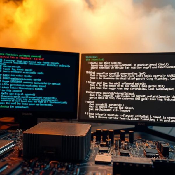 what runs a computer's operating system